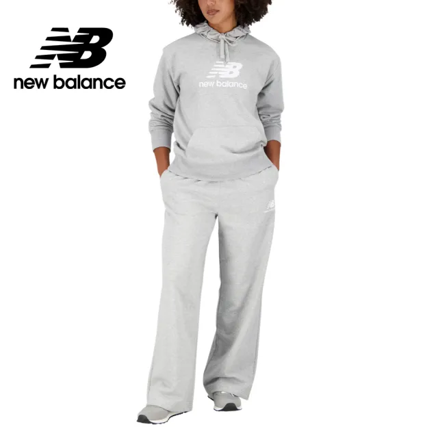 【NEW BALANCE】NB 連帽長袖上衣_女裝_灰色_WT31533AG(美版 版型偏大)