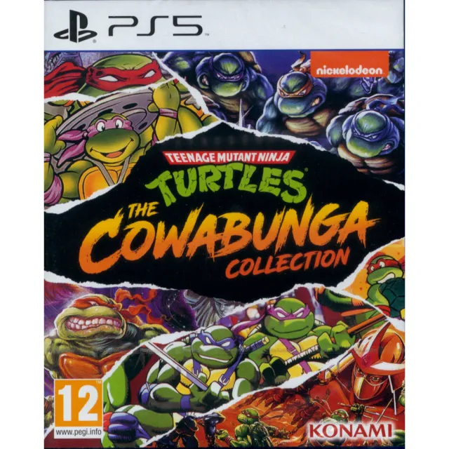【SONY 索尼】PS5 忍者龜 卡瓦邦加合輯 TMNT: Cowabunga Collection(英文歐版)