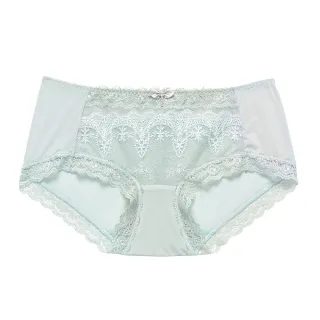 【SAVVY 莎薇】魔力推推 M-LL中低腰平口褲 AB4628搭配內褲-AS2228F5(尤加利葉灰)