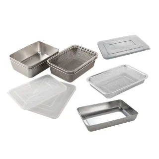 【Arnest】日本製 多用途不鏽鋼保鮮盒九件組(深型6件＋淺型3件 耐高溫 烤箱適用)