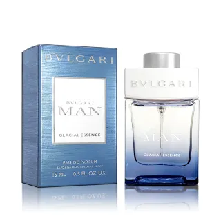 【BVLGARI 寶格麗】極地冰峰男性淡香精 15ML 噴式(公司貨)