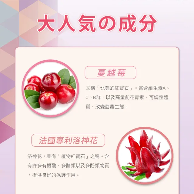 【日本味王】強效蔓越莓錠 6瓶(共180粒/私密呵護)