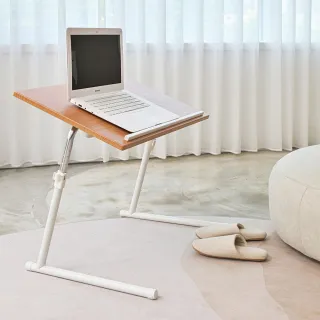 【H&R 安室家】摺疊升降工作桌 筆電桌TB55
