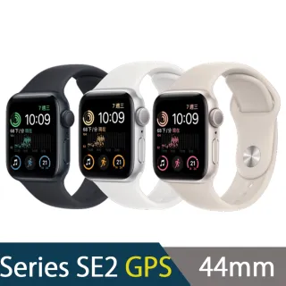 金屬錶帶組【Apple 蘋果】Apple Watch SE2 GPS 44mm(鋁金屬錶殼搭配