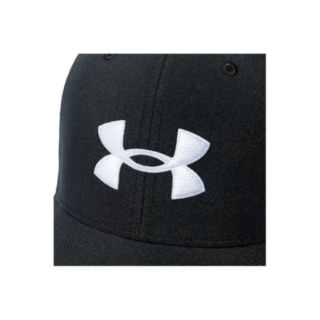 【UNDER ARMOUR】Golf96棒球帽 男 休閒帽 黑(1361547-001)