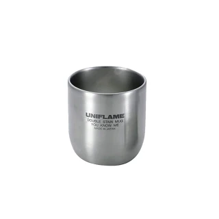 【Uniflame】不鏽鋼隔熱和風茶杯(U666081)