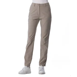 【Hilltop 山頂鳥】彈性長褲 女款 卡其｜PH31XFO4ECN0