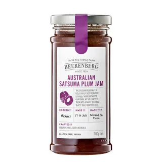 即期品【Beerenberg】澳洲李子果醬300g-Australian Satsuma Plum Jam(澳洲南方百年老牌)