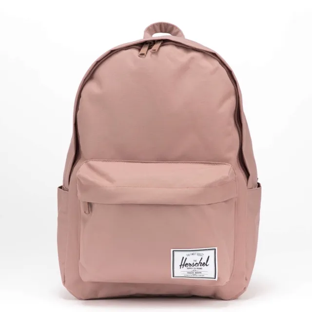 【Herschel】Classic XL 特大 乾燥玫瑰 粉色 帆布 防潑水 放水壺 大容量 書包 女生 背包 後背包