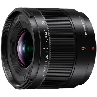 【Panasonic 國際牌】LEICA DG SUMMILUX 9mm F1.7 ASPH. 定焦鏡頭 H-X09GC --公司貨(保護鏡鏡頭套..好禮)