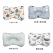 【Vanibaby】超透氣3D護頭型嬰兒枕(純棉豆豆絨  多款可選)