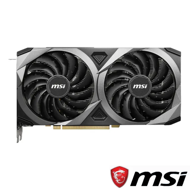 【MSI 微星】GeForce RTX 3060 Ti VENTUS 2X 8G V1 LHR顯示卡