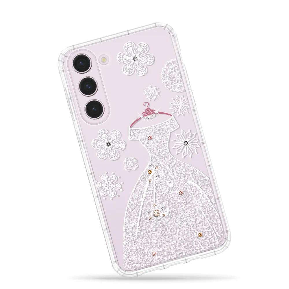 【Meteor】SAMSUNG Galaxy S23+ 奧地利彩鑽空壓防摔手機殼(禮服)