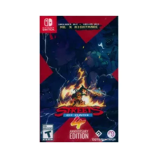 【Nintendo 任天堂】NS Switch 格鬥三人組 4 週年記念版 年度版 Street of Rage 4(英文美版)