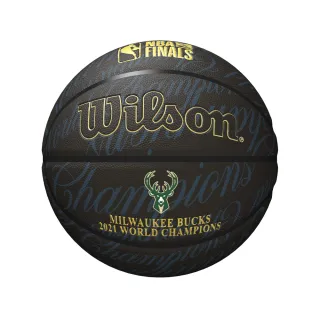 【WILSON】NBA 公鹿隊 限量冠軍紀念球 合成皮 籃球(7號球)