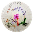 【亞柏林】芝蘭清香-純手工油紙傘 工藝傘 裝飾傘 古典花傘(純手工油紙傘)