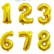 【橘魔法】數字鋁膜充氣氣球 可重複使用 (氣球 場地布置 兒童房 活動派對 派對 慶生  PARTY)