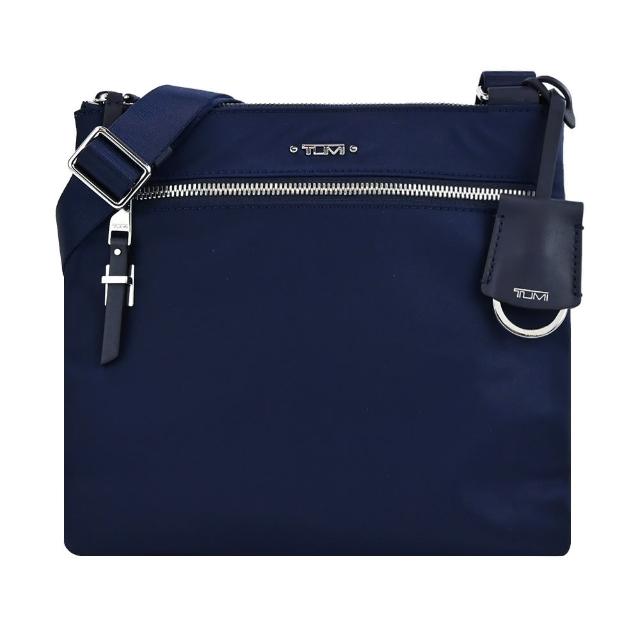【TUMI】VOYAGEUR TULA系列尼龍輕便斜背包(靛藍)