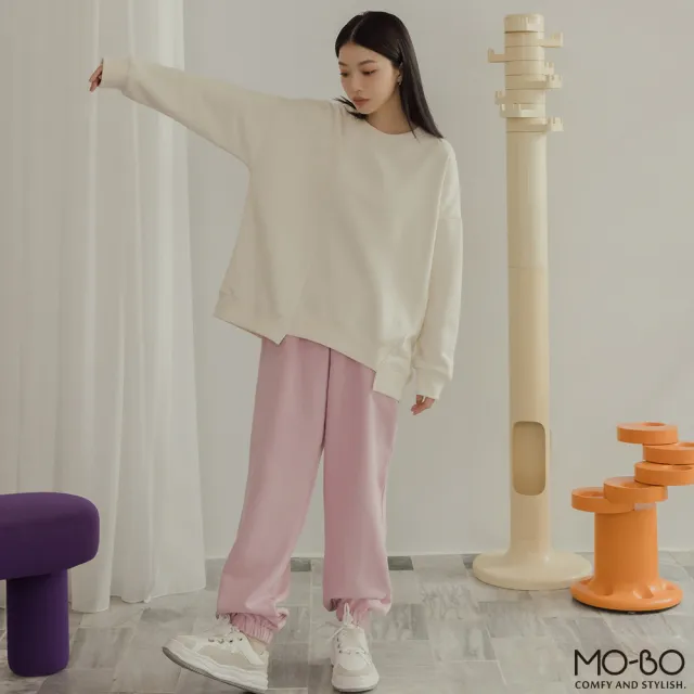 【MO-BO】MIT質感厚磅內刷毛棉質長褲(褲子)