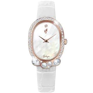 【Galtiscopio 迦堤】Galtiscopio迦堤 MIROIR MGAIC 魔鏡系列 時尚腕錶 / 36*25mm(MMRGS001WLS)