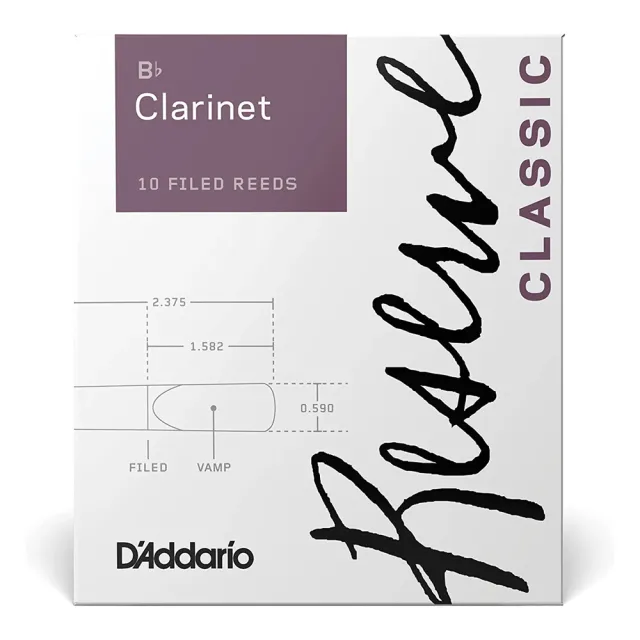 DCT10 美國 RICO Reserve Classic Bb調 豎笛竹片 10片裝(Clarinet  REEDS 黑管竹片)