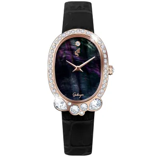 【Galtiscopio 迦堤】Galtiscopio迦堤 MIROIR MGAIC 魔鏡系列 時尚腕錶 / 36*25mm(MMRGS001BLS)