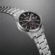 【SEIKO 精工】PRESAGE 新銳黑鳶動力顯示機械錶-黑x銀/40.2mm(SPB307J1/6R21-01H0D)