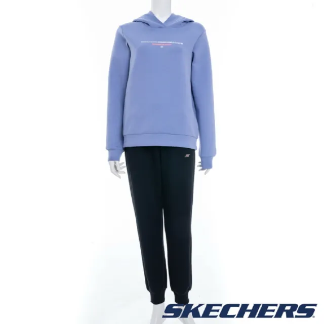 【SKECHERS】女長袖連帽衛衣(P322W049-00CM)