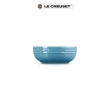 【Le Creuset】瓷器輕虹霓彩系列深圓盤13cm(水手藍)