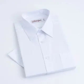 【CHINJUN】大尺碼勁榮抗皺襯衫-短袖、多樣款式、18.5吋、19.5吋、20.5吋