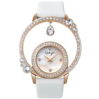 【Galtiscopio 迦堤】COURONNE 天使之眼II系列 時尚腕錶 / 40mm 母親節 禮物(CO2RGWS001JWLS)