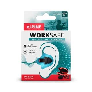 【ALPINE】WorkSafe 荷蘭進口 工作專用耳塞(無痛/隔音 全新公司貨)