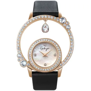 【Galtiscopio 迦堤】COURONNE 天使之眼II系列 時尚腕錶 / 40mm 618 年中慶 禮物(CO2RGWS001JBLS)