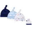 【Luvable Friends 甜蜜寶貝】100%純棉新生兒棉帽 保暖帽3件組_環遊世界(LF00102)