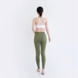 【Mukasa 慕卡莎】DURABLE 線條修身瑜珈褲 - 橄欖綠 - MUK-22932(瑜珈褲、運動褲、九分褲)