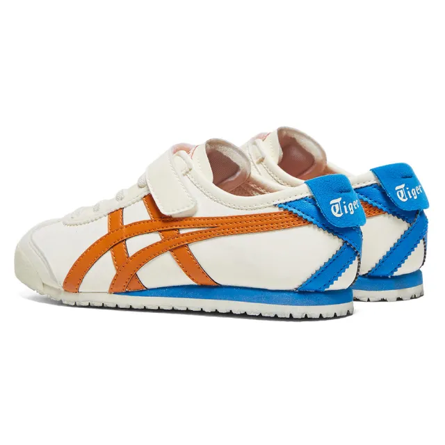 Onitsuka Tiger】Onitsuka Tiger鬼塚虎-橘色線條MEXICO 66 KIDS 兒童 