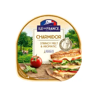 【ILE DE FRANCE 法蘭希】法國 查米多天然切片乾酪 150g(Charmidor Slices 天然起司片 乳酪)