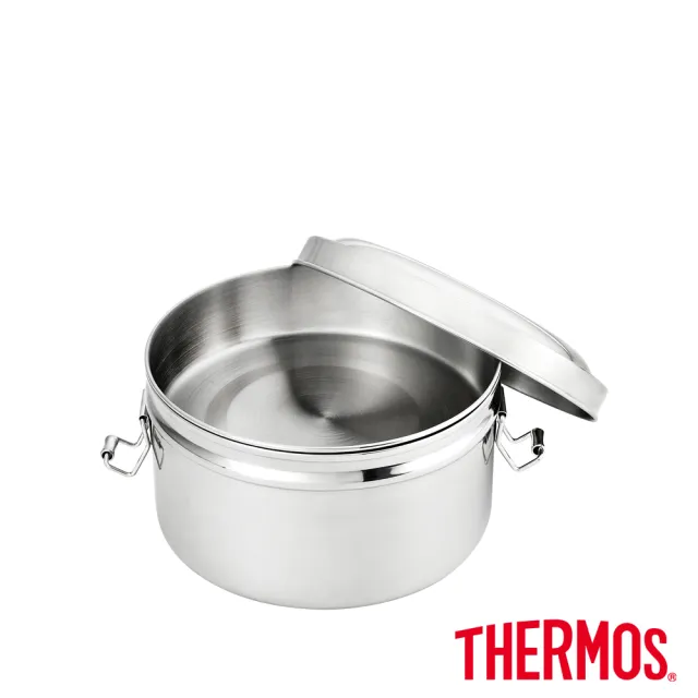 【THERMOS 膳魔師】買1送1_不鏽鋼便當盒1000ml(Z-LBNP-14)