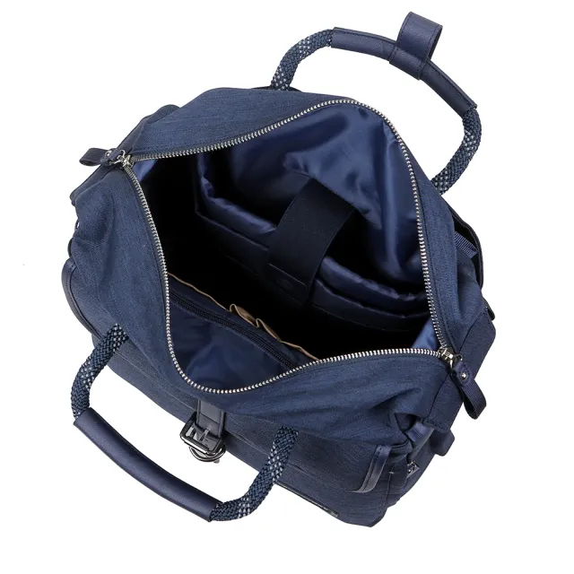 【Nordace】Comino藍色托特時尚背包(登山遠足上班上學)