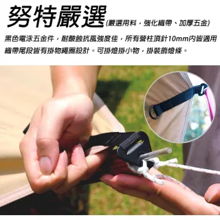【NUIT 努特】長老系列 哈比 科技棉天幕帳 天幕帳 哈比天幕 遮陽帳 客廳帳 哈比天幕(NTGC77營柱套組)