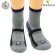 【Lorpen】T3 女 ECO Coolmax 健行襪 T3LWE II / 灰紫(襪子 排汗襪 中筒襪 登山襪)