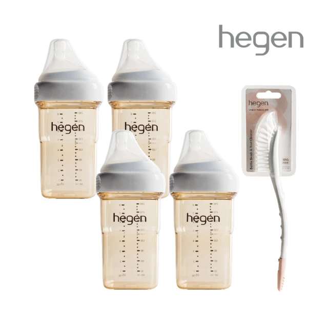 【hegen】獨家成長組(240ml雙入*2+專用雙頭刷)