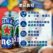 【Heineken 海尼根】海尼根00零酒精330ml鋁罐裝3箱(共72入)