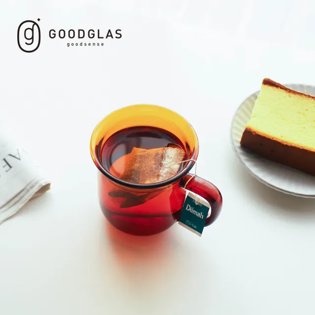 【好玻GOODGLAS】單層把手玻璃杯300ml