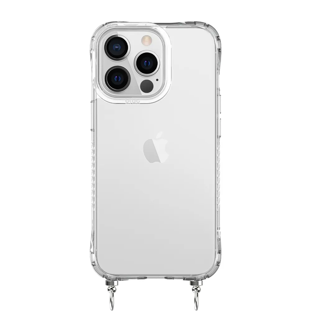 【TOYSELECT】iPhone 12/12 Pro 6.1吋 BLAC Glacier冰川抗黃軍規防摔繩掛殼