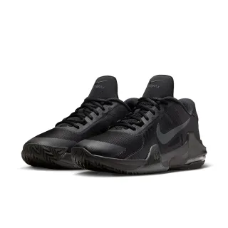 【NIKE 耐吉】籃球鞋 男鞋 運動鞋 包覆 緩震 氣墊  AIR MAX IMPACT 4 黑 DM1124-004