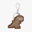 【agnes b.】Sport b. 恐龍Pixel Dino造型鑰匙圈(多色)