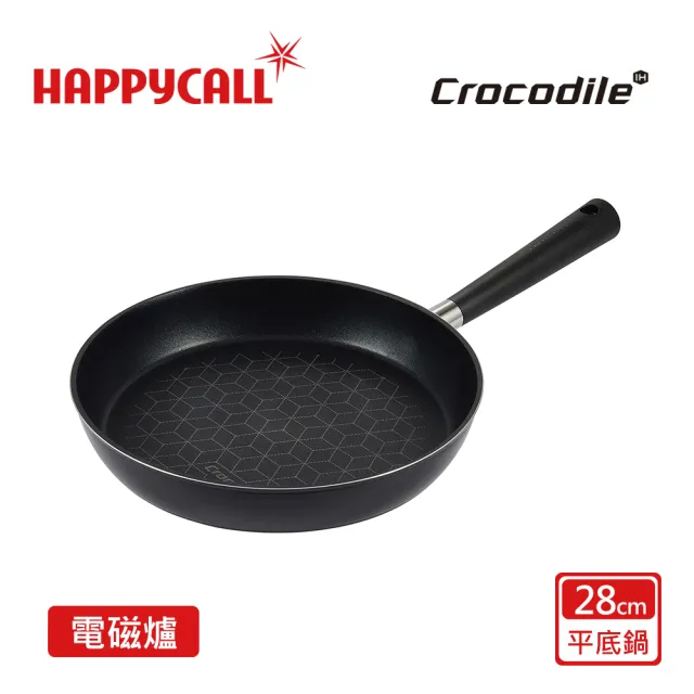 【韓國HAPPYCALL】石墨烯IH極致鈦不沾鍋平底鍋28cm(電磁爐適用)