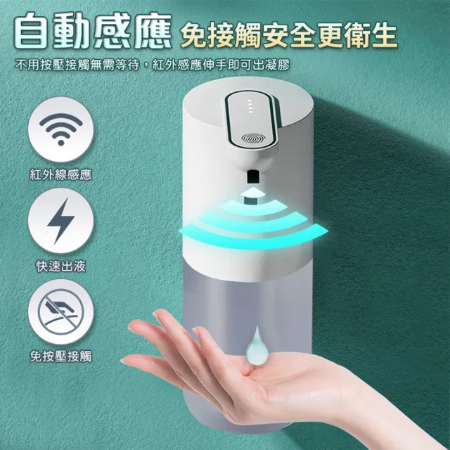 自動感應泡沫機 智能感應洗手機 洗手消毒兩用 泡沫款