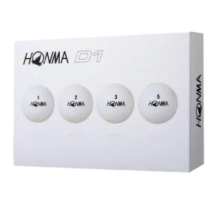【HONMA 本間高爾夫】GOLF BALL NEW D1 兩層球 高爾夫球 BT1801(5入組)